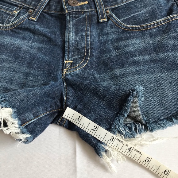 Lucky Brand The Cut Off Buckroe Beach Shorts size 25 - Picture 14 of 14